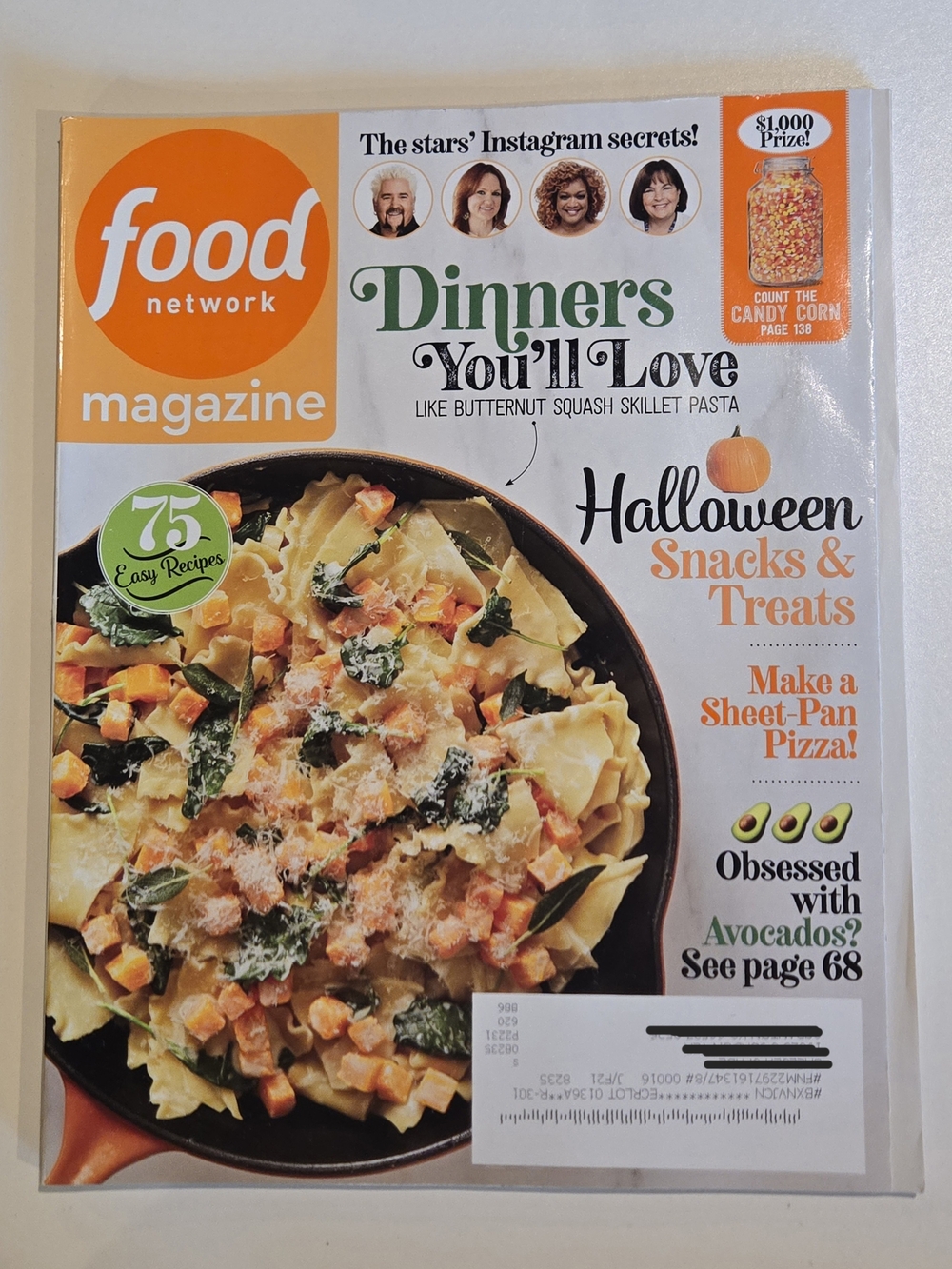 Food Network Magazine October 2019